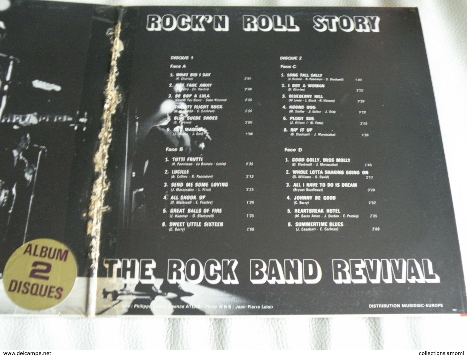 Rock'n Roll Story - The Rock Band Revival, festival (Titres sur photos) - Vinyle 33 T LP double album