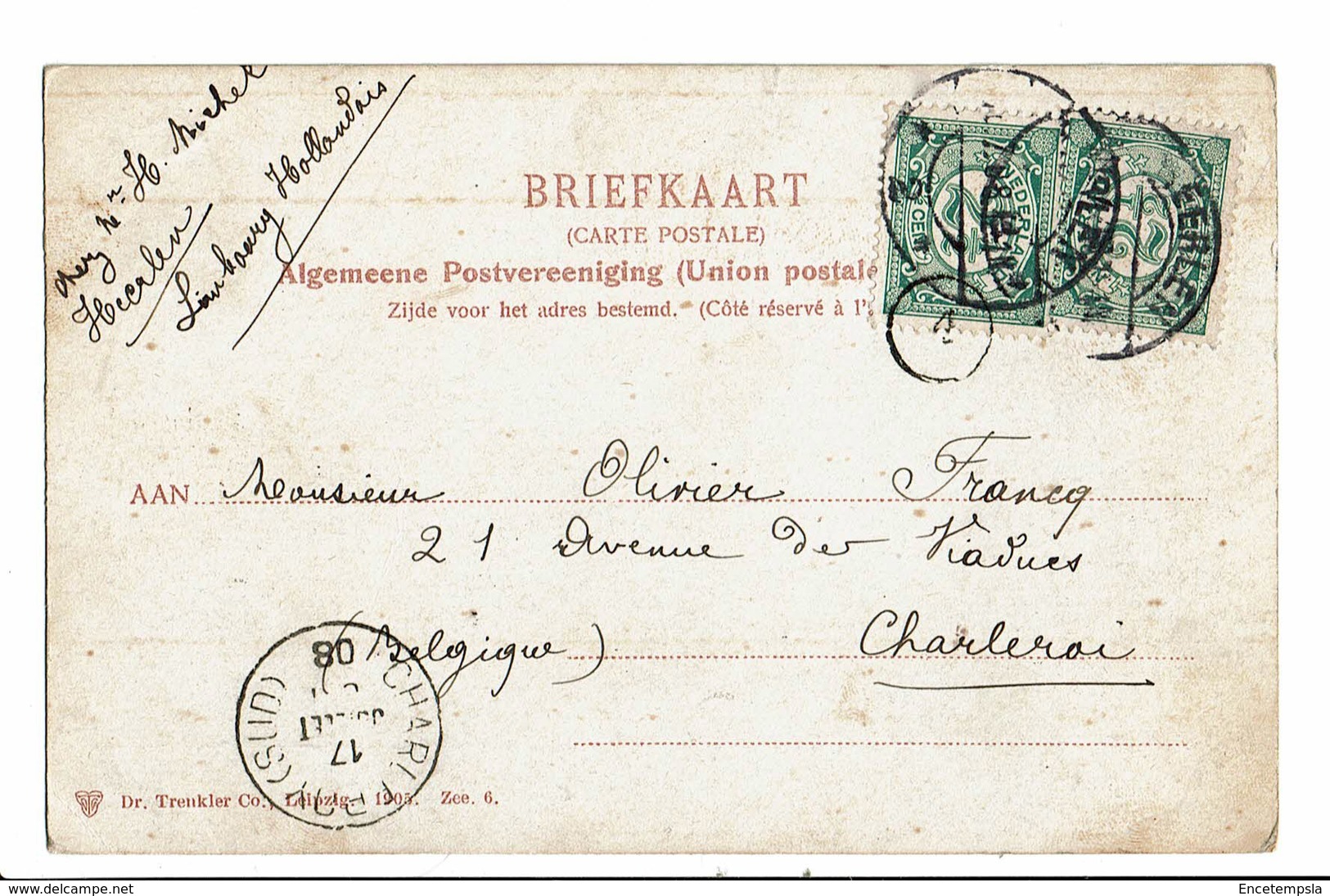 CPA - Carte Postale Pays Bas - Zeeland-Arnemuidsche Vischvrouwen-1908 S4960 - Andere & Zonder Classificatie