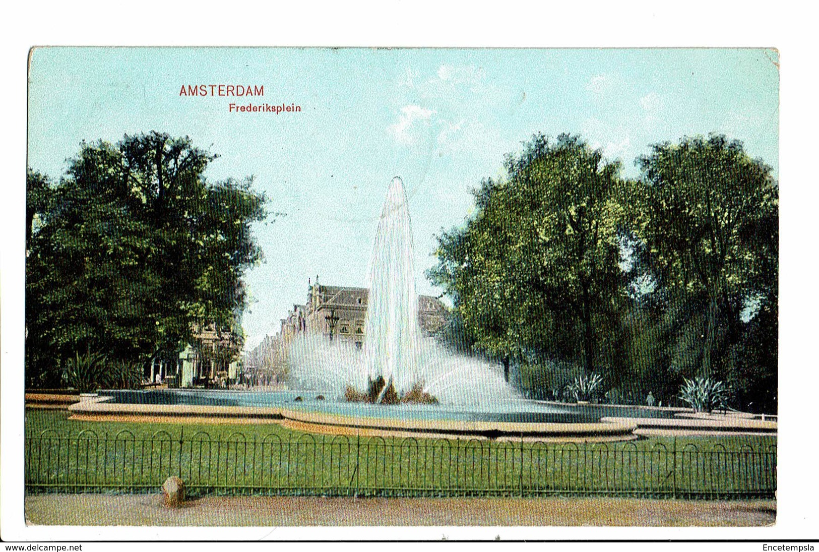 CPA - Carte Postale -  Pays Bas - Amsterdam- Frederiksplein-1909- S4962 - Amsterdam