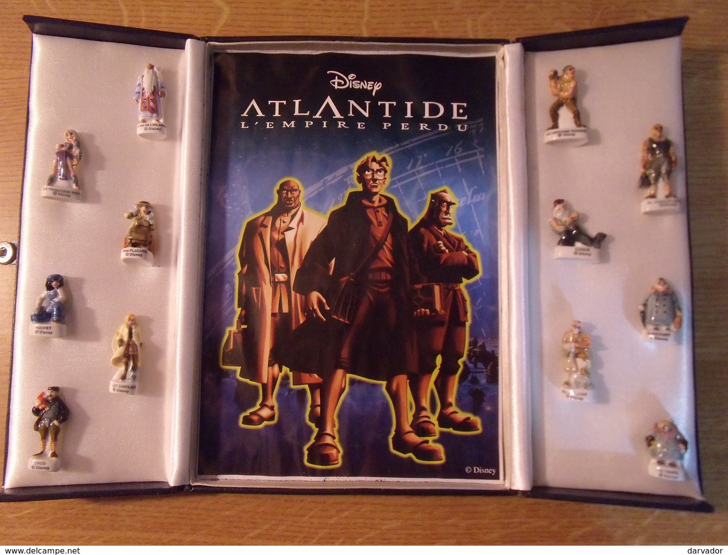 Série De Fèves Complète En Coffret : Atlantide , L'empire Perdu - Disney