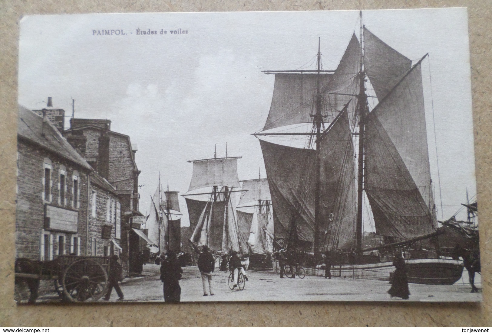 PAIMPOL - Etudes De Voiles ( 22 Cotes D'Armor ) - Paimpol