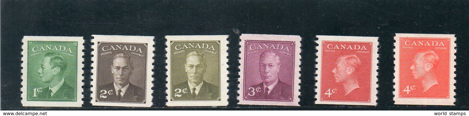 CANADA 1949-51 ** - Neufs