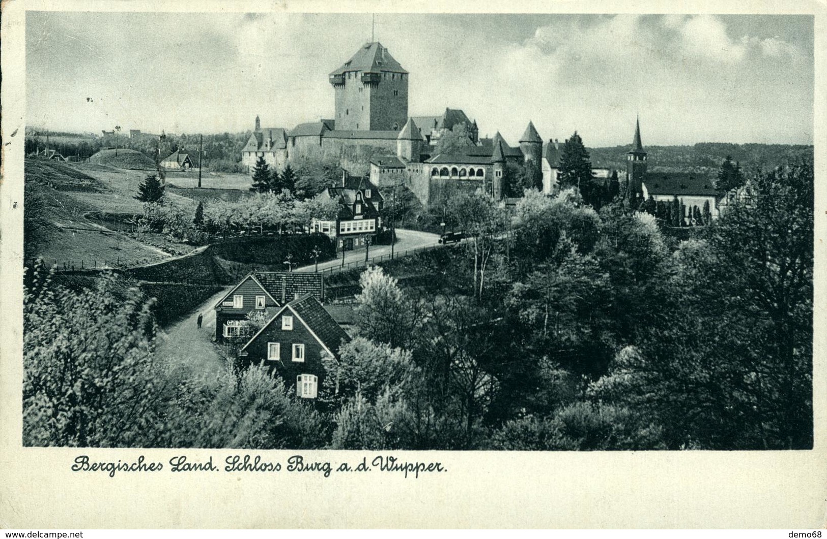 Soligen Allemagne Deutschland Germany Rhénanie Du Nord Westphalie BERGISCHES LAND Schloss Burg A D Wupper - Solingen