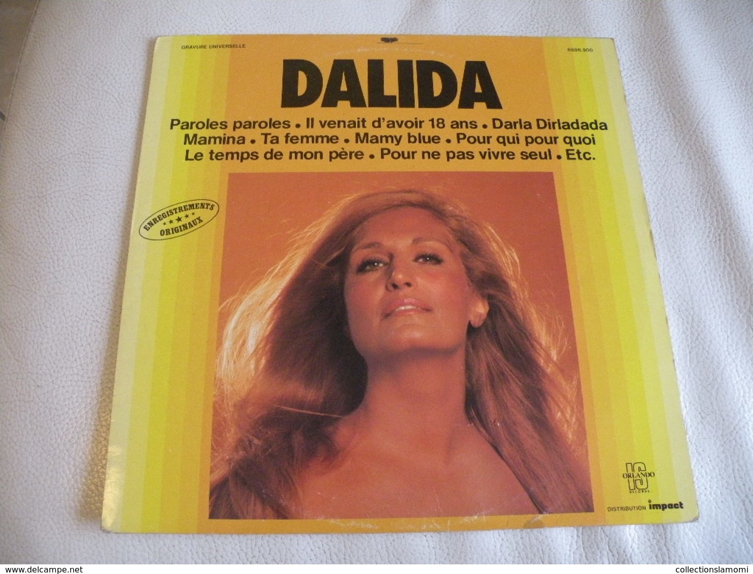 DALIDA (Titres Sur Photos) - Vinyle 33 T LP - Autres - Musique Française