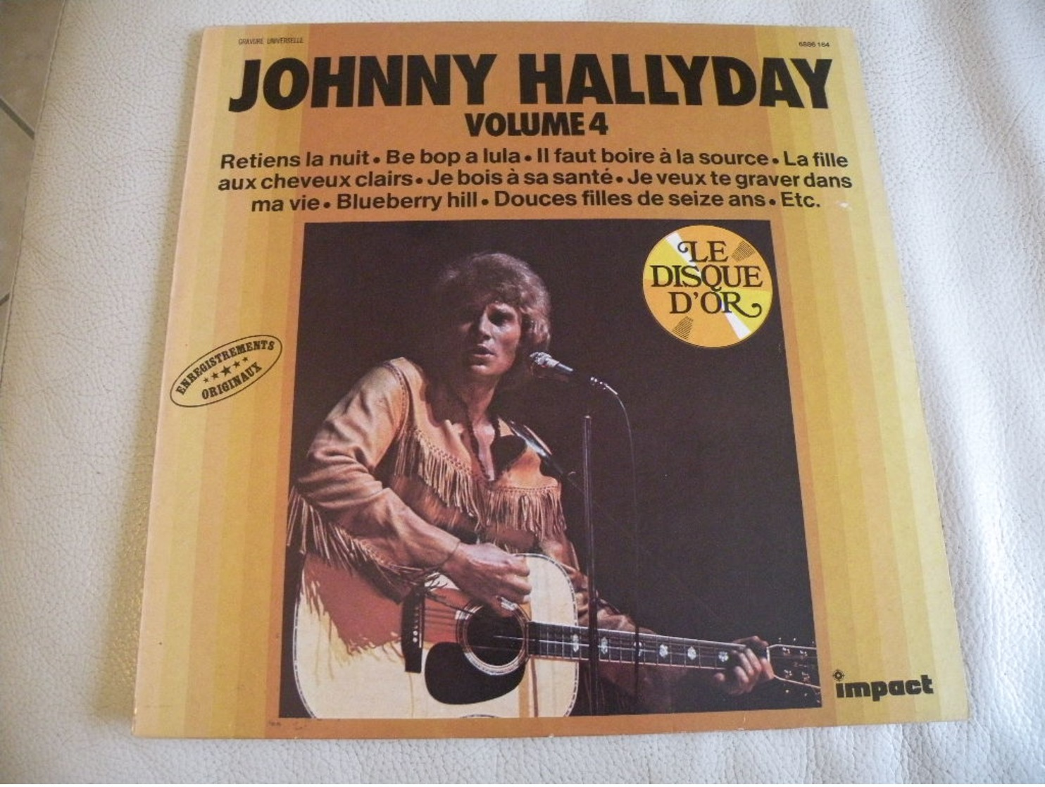 Johnny Hallyday - Le Disque D'or  (Titres Sur Photos) - Vinyle 33 T LP - Altri - Francese