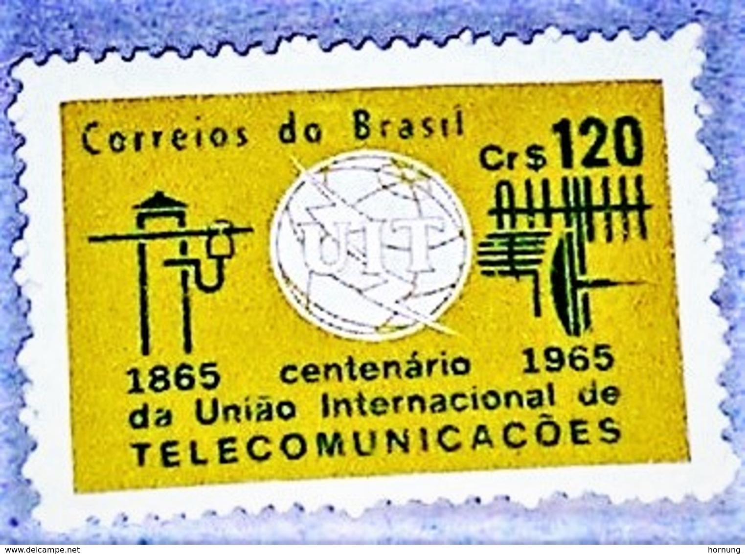 Brazil,1965, International Communications. MNH.Michel # 1078 - Telecom