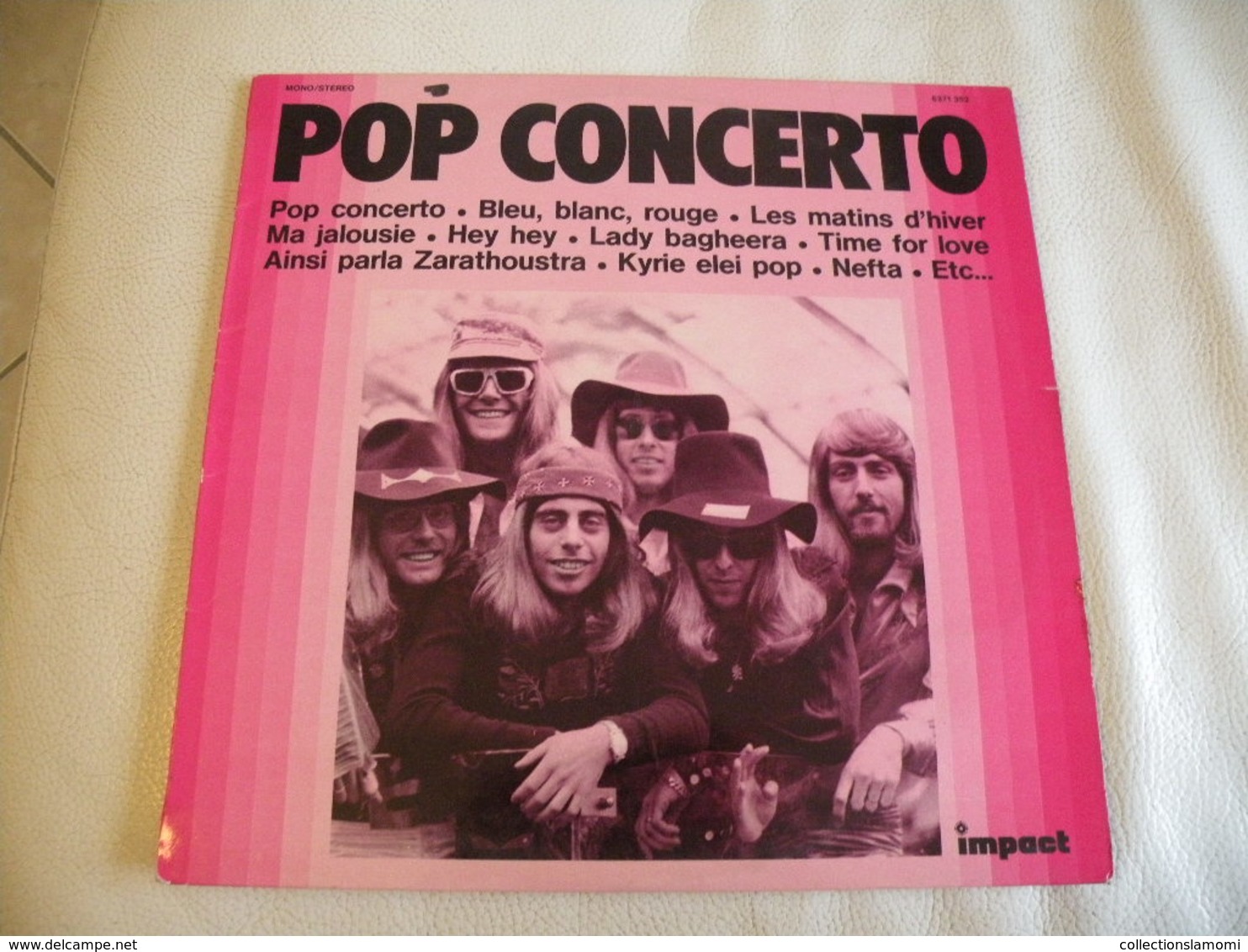 POP CONCERTO  (Titres Sur Photos) - Vinyle 33 T LP - Disco, Pop