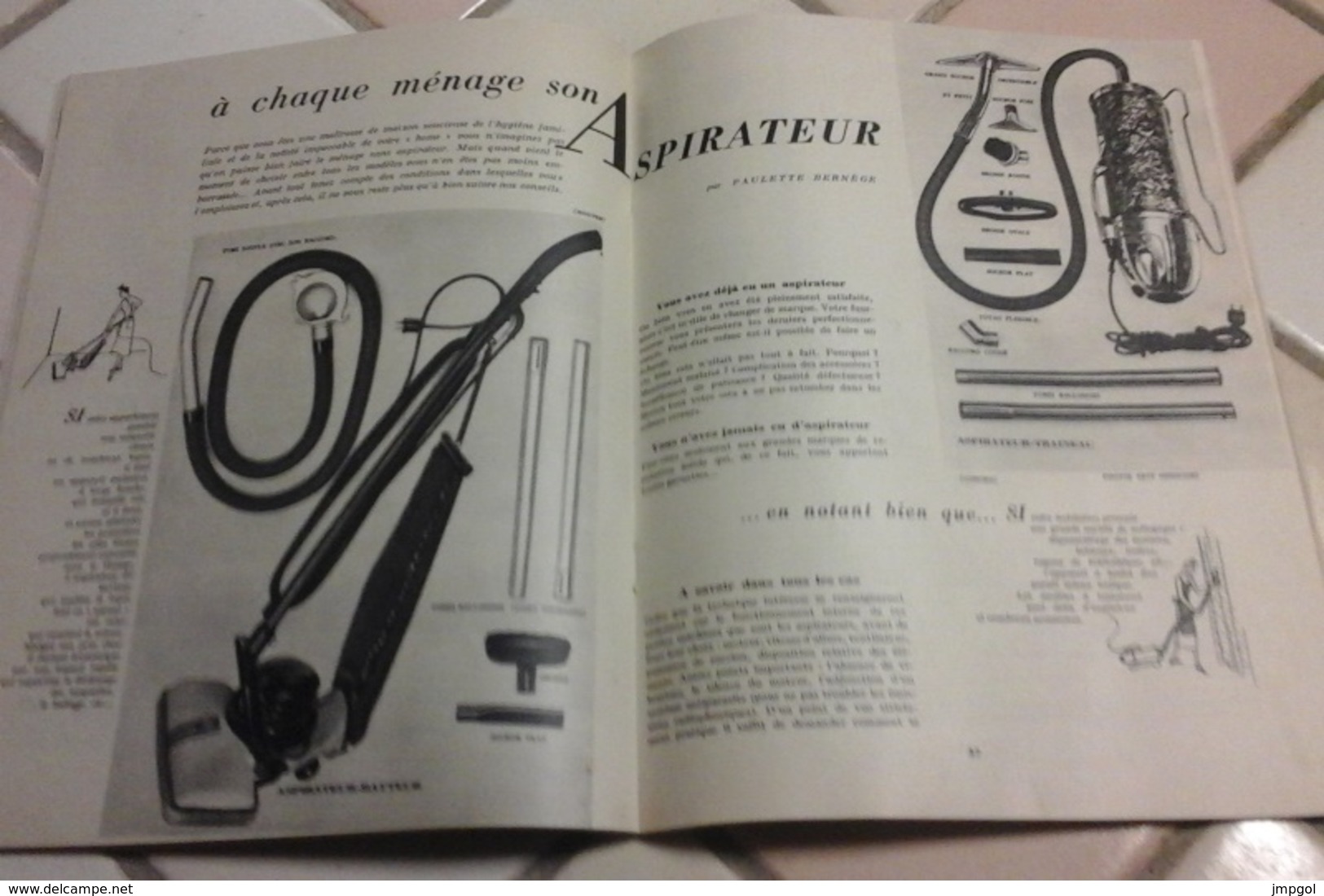 Arts Ménagers N° 6 Janvier 1950 Magazine De La Maison Recettes Electro Ménager Chauffage Ameublement ... - House & Decoration