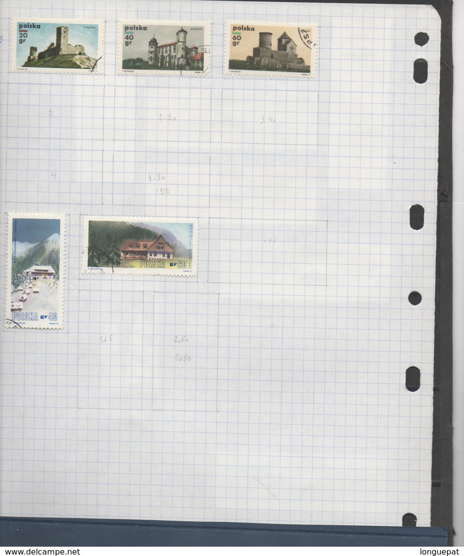 Pologne : 72 scans - Collection de timbres polonais