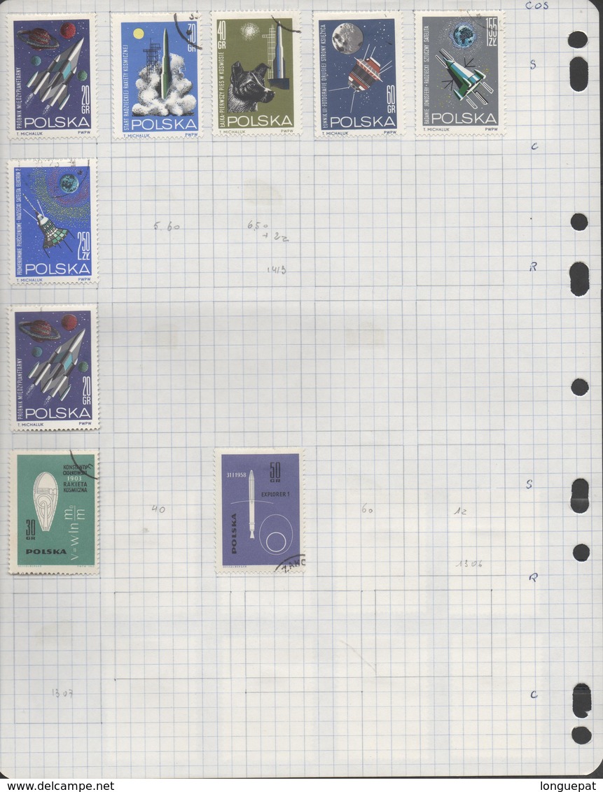 Pologne : 72 scans - Collection de timbres polonais