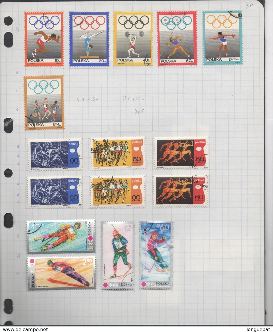 Pologne : 72 scans - Collection de timbres polonais