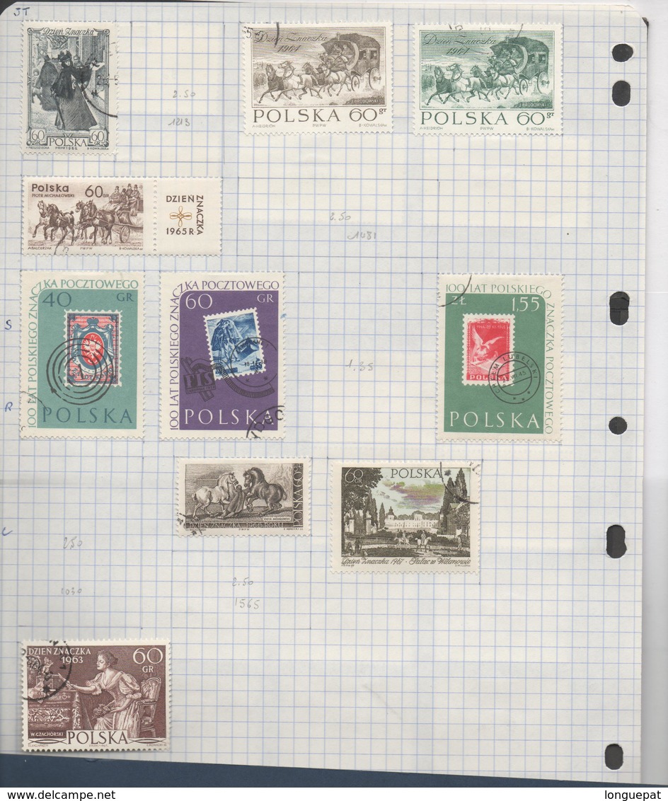 Pologne : 72 scans - Collection de timbres polonais