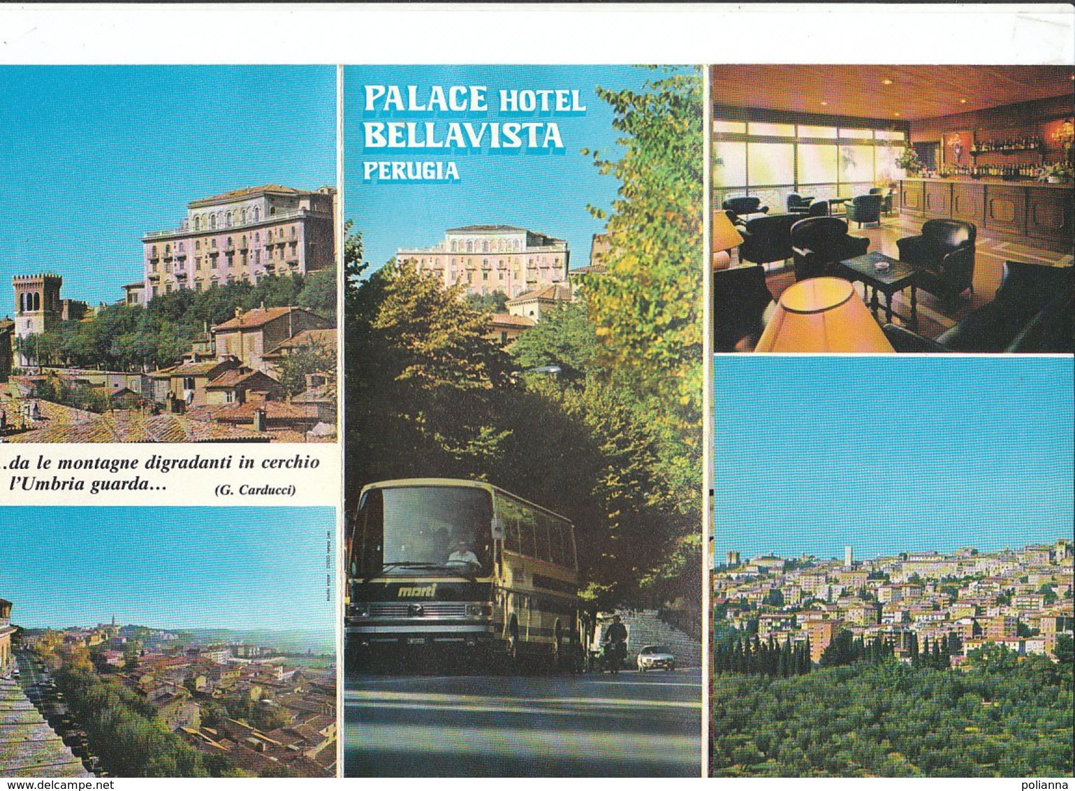 B2043 - Brochure PERUGIA - PALACE HOTEL BELLAVISTA Ed. Anni '80 - Dépliants Touristiques