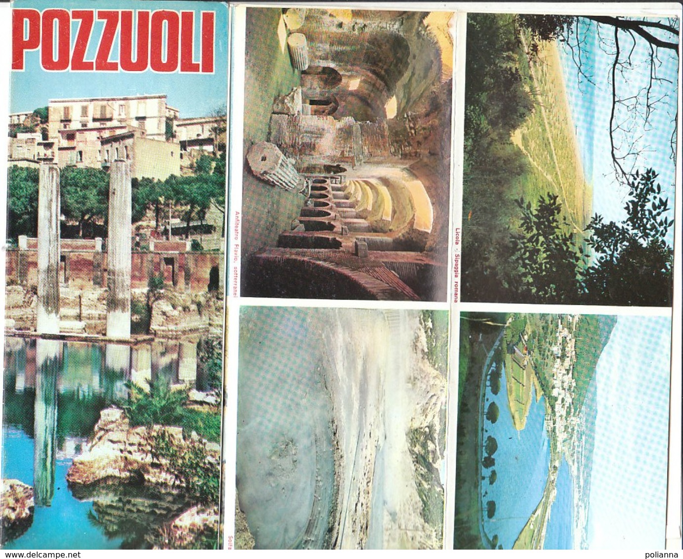 B2044 - Brochure NAPOLI - POZZUOLI CAMPI FLEGREI Ed. Anni '80/LAGO D'AVERNO/LICOLA/LAGO LUCRINO/BACOLI/CUMA - Dépliants Turistici