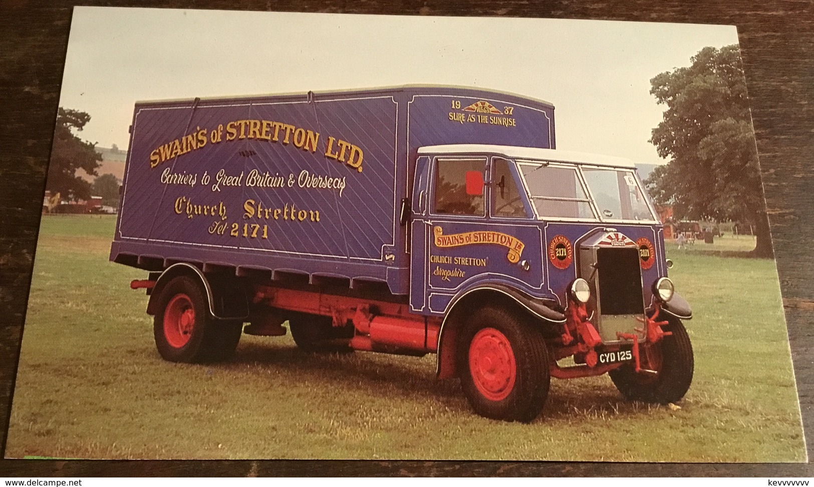1937 Albion SPP557 5-ton Box Van ~ Swain’s Of Stratton Ltd - Trucks, Vans &  Lorries