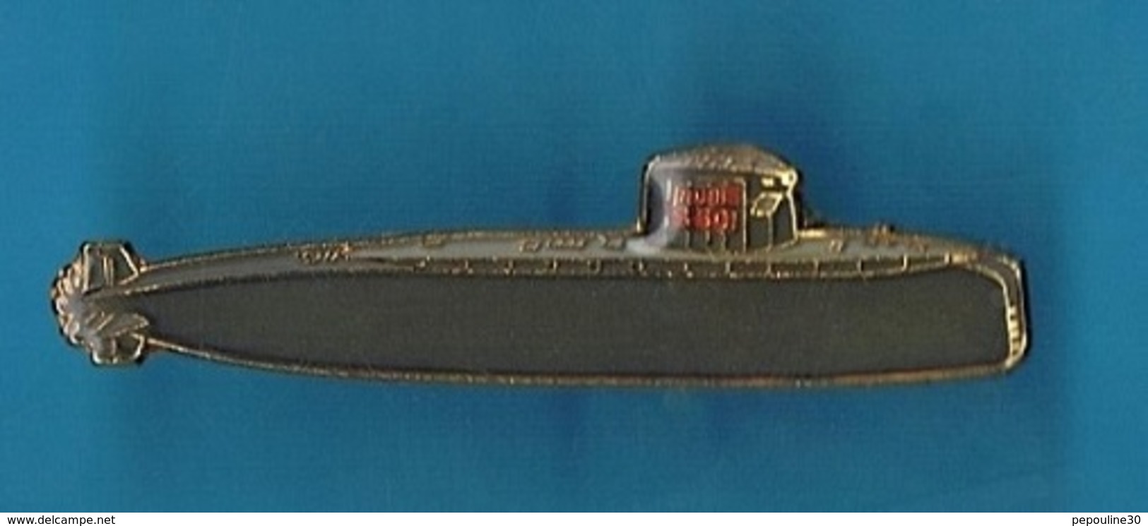 PIN'S //  ** MARINE NATIONALE / SOUS MARIN / LE RUBIS S601 ** . (Ségalen) - Militaria