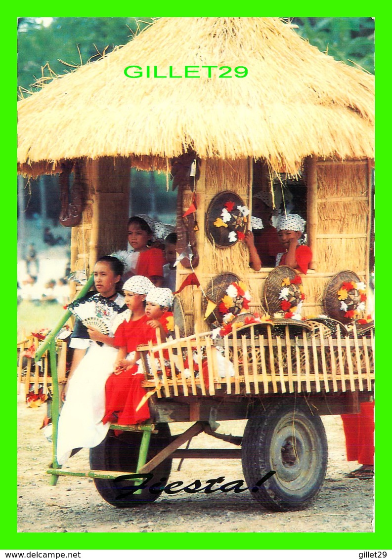 SURIGAO DEL NORTE, PHILIPPINES - FIESTA FLOAT AT THE MARADJAO-KARADJAO FESTIVAL - PHOTO BY JOHN M. CAMPBELL - - Philippines