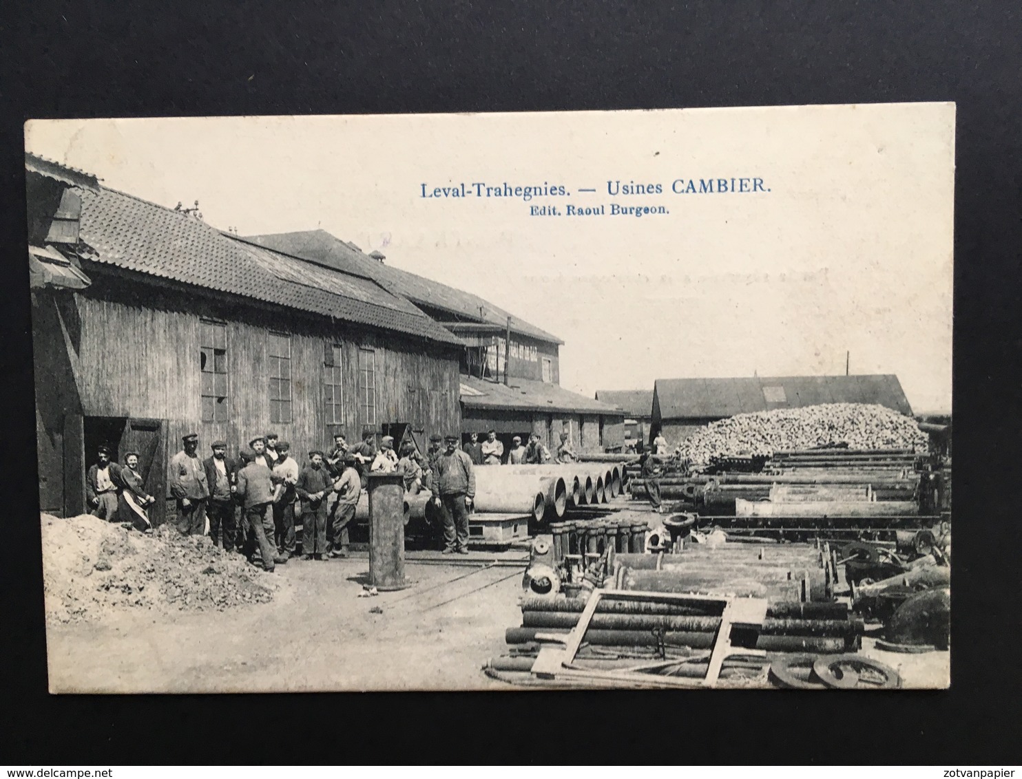 LEVAL-TRAHEGNIES - Usines Cambier - Binche