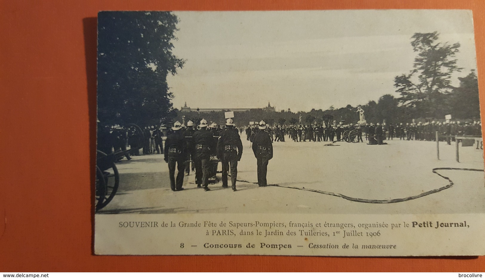 -Sapeurs Pompiers-Concours De Pompes-cessation De La Manoeuvre- - Sapeurs-Pompiers