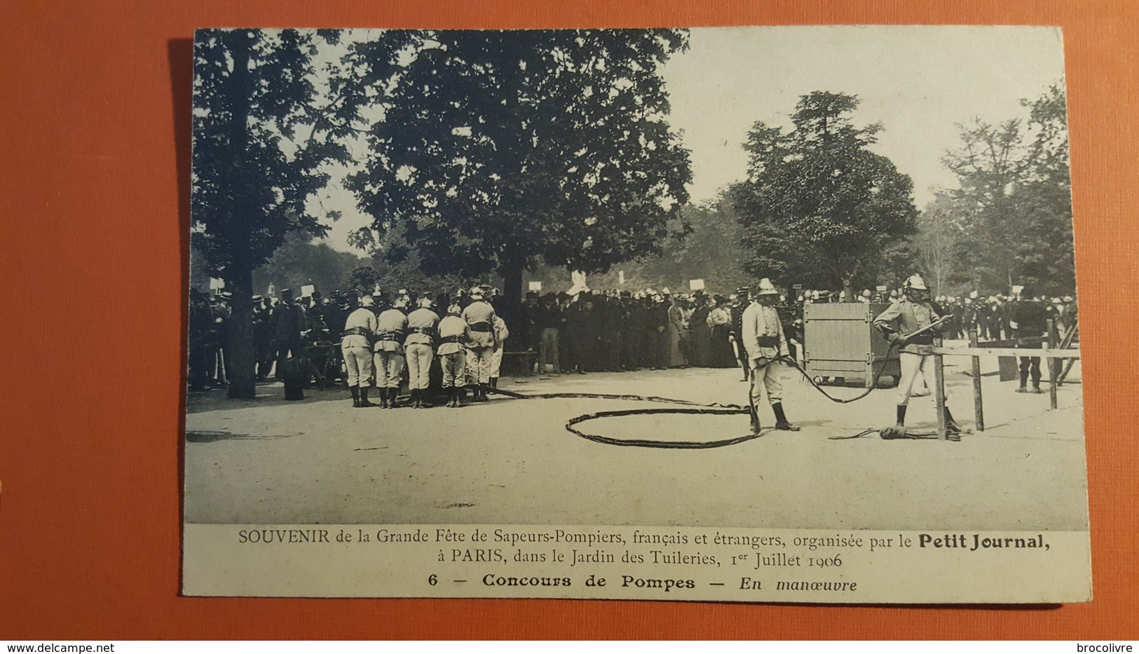 -Sapeurs Pompiers-Concours De Pompes-en Manoeuvre- - Sapeurs-Pompiers