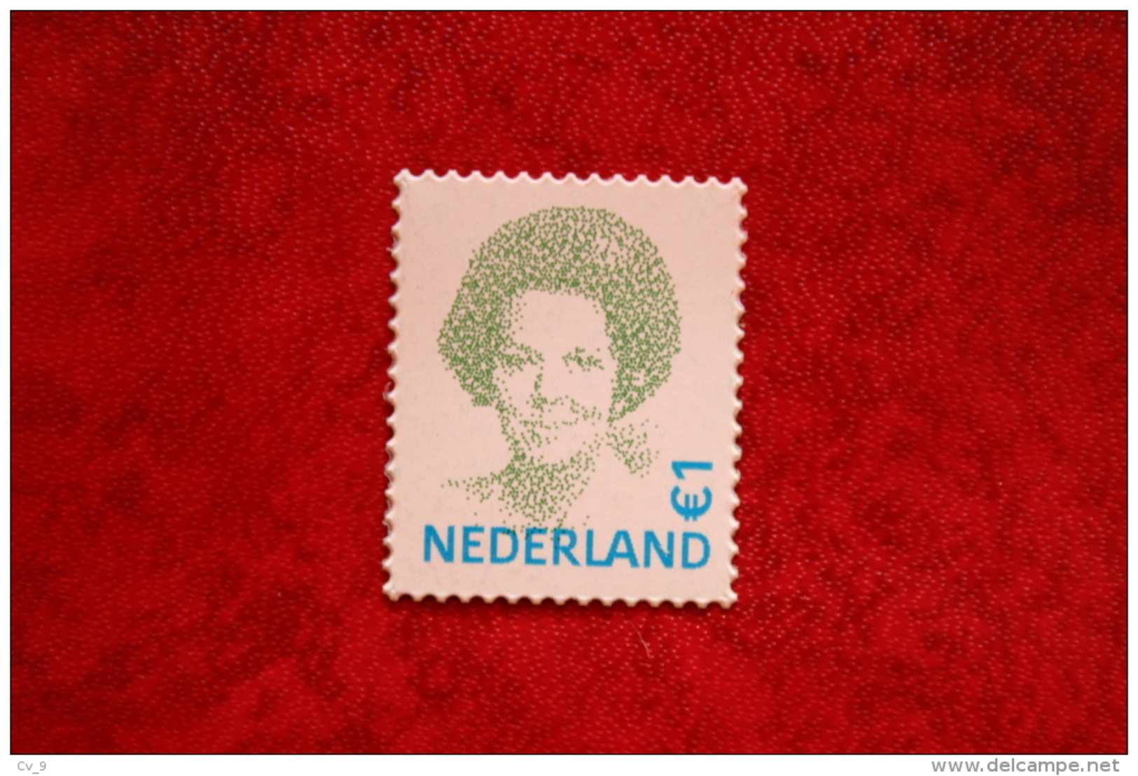 Beatrix 1 Euro Gestanst ; NVPH 2042 (Mi 1966) ; 2002 POSTFRIS / MNH ** NEDERLAND / NIEDERLANDE / NETHERLANDS - Ungebraucht