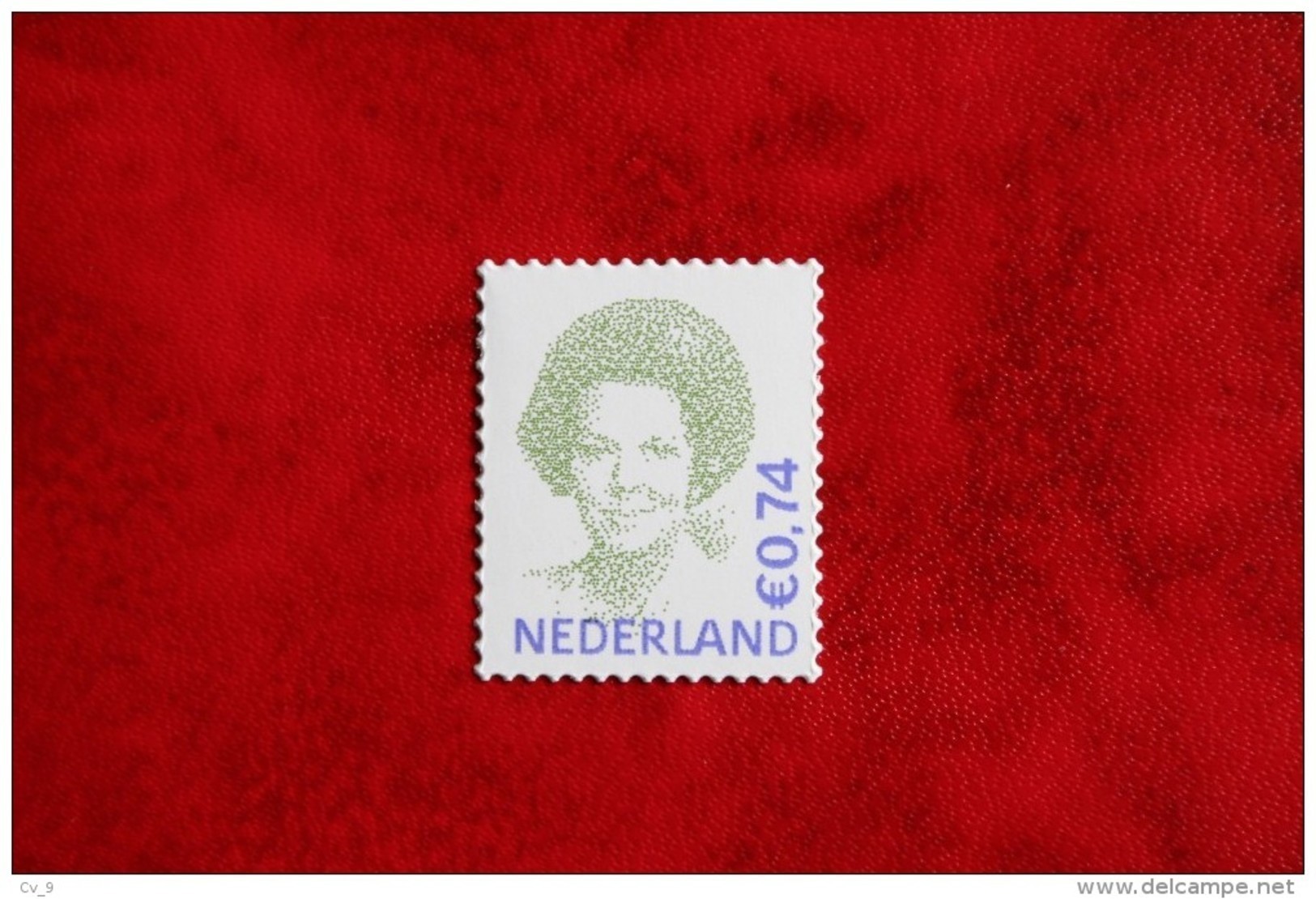 Beatrix 0,74 Euro Gestanst ; NVPH 2620 (Mi 2632) ; 2009 POSTFRIS / MNH ** NEDERLAND / NIEDERLANDE / NETHERLANDS - Ungebraucht