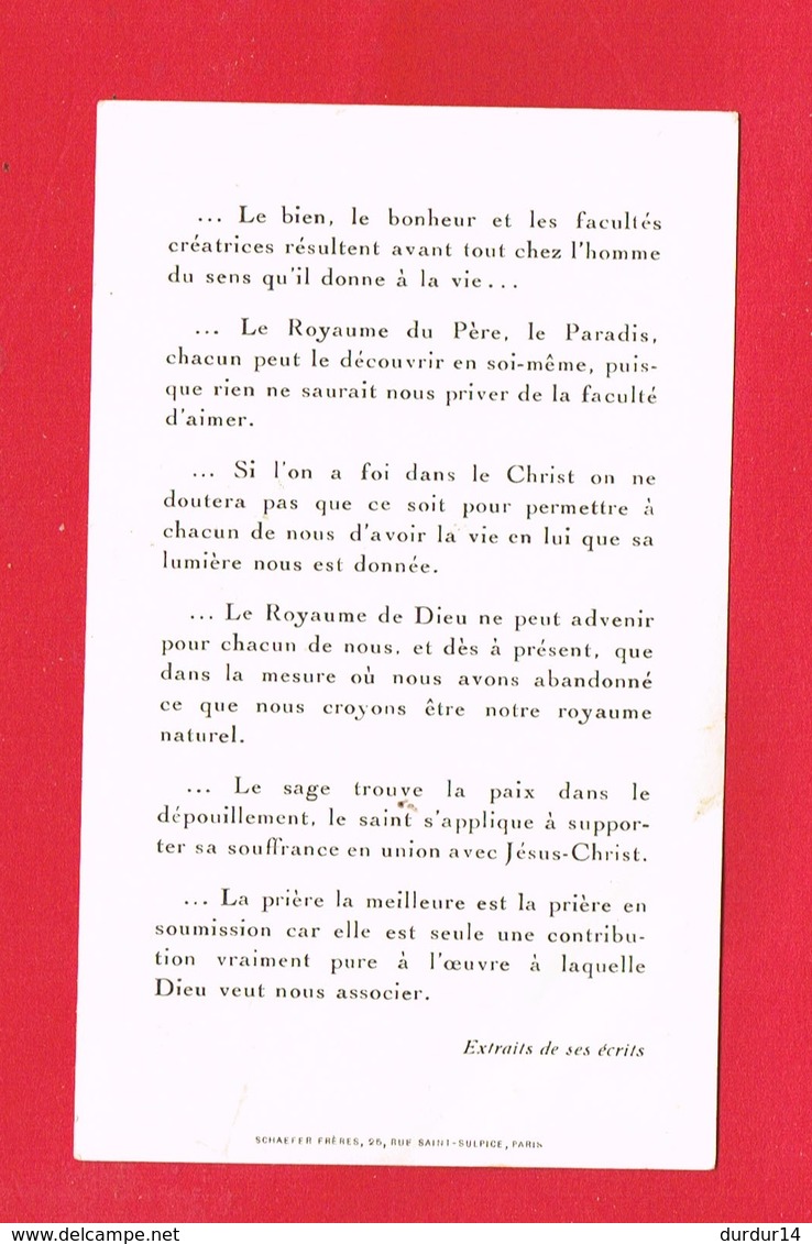 Image Pieuse ... Généalogie ... Souvenir De Louis De MONICAULT Ambassadeur De France Lion Sur Mer - Devotion Images