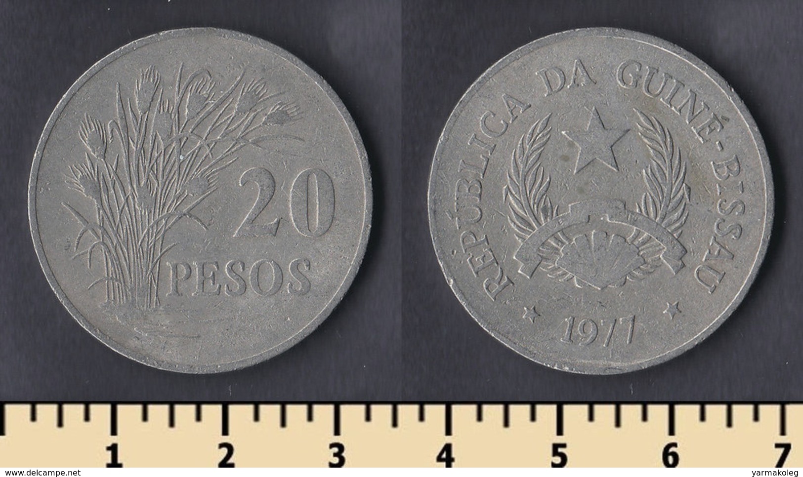 Guinea-Bissau 20 Pesos 1977 - Guinea-Bissau