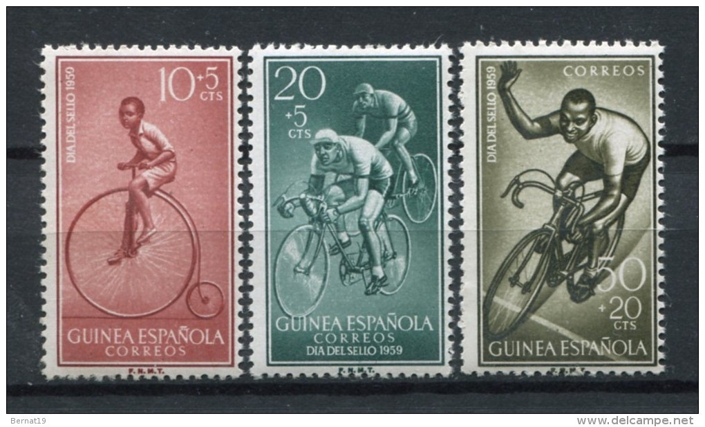 Guinea Española 1959. Edifil 395-97 ** MNH. - Spanish Guinea