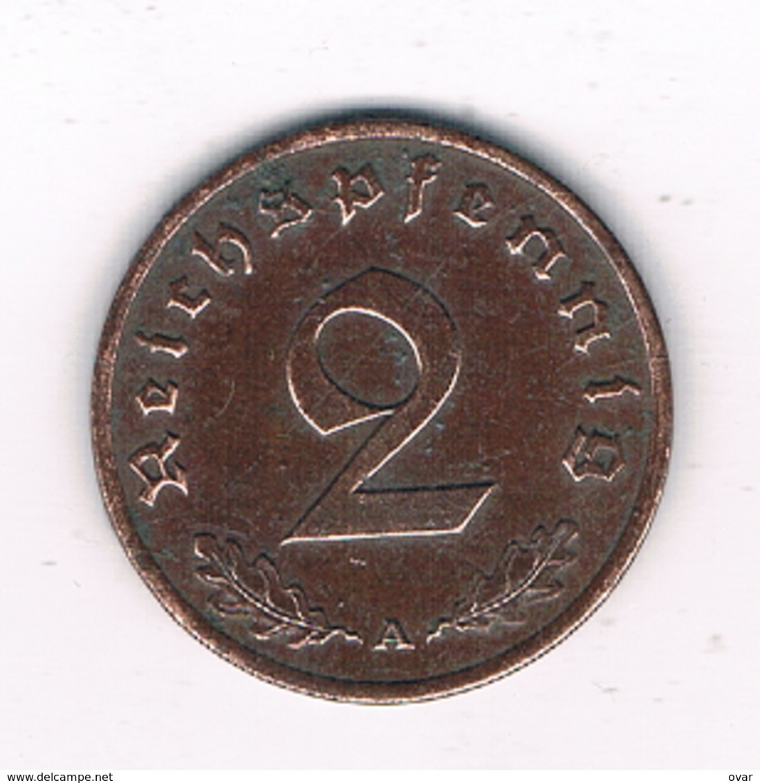 2 PFENNIG  1940 A    DUITSLAND /0407/ - 2 Reichspfennig