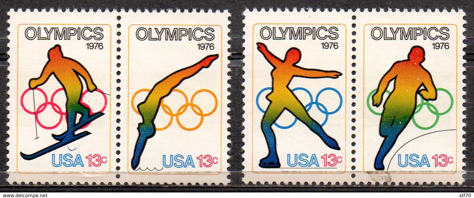 USA 1976 Olympics - Unused Stamps