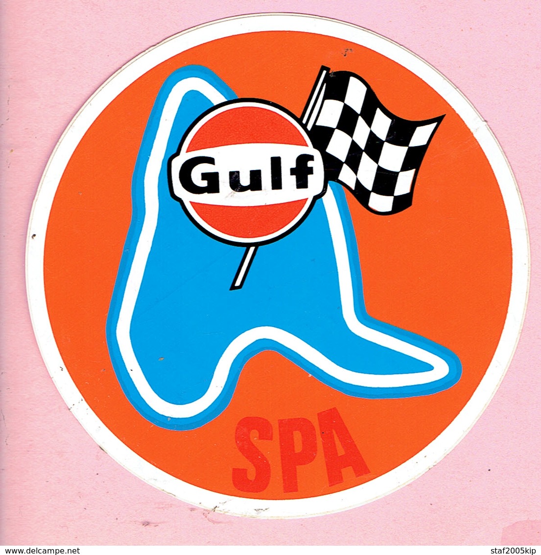 Sticker - GULF - SPA - Autocollants