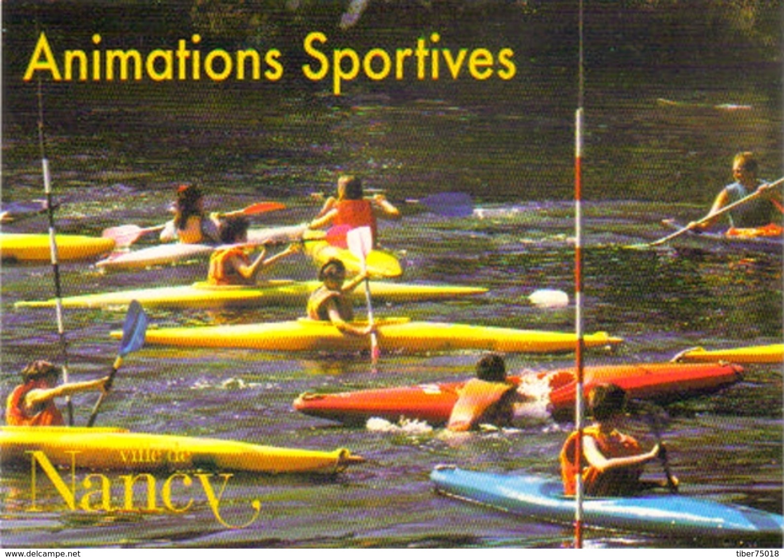 Carte Postale "Cart'Com" - Série Spectacle, Concert, Film, Théâtre - Animations Sportives (canoë-kayak) - Aviron