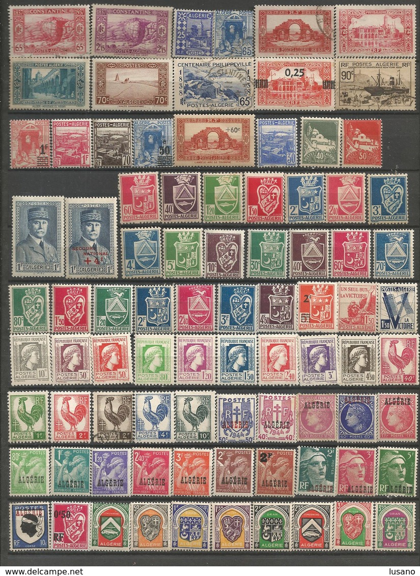 France - Anciennes Colonies (avec Polynésie Et Réunion) - 750 Timbres Neufs (** Et *) Ou Oblitérés - Collections (sans Albums)