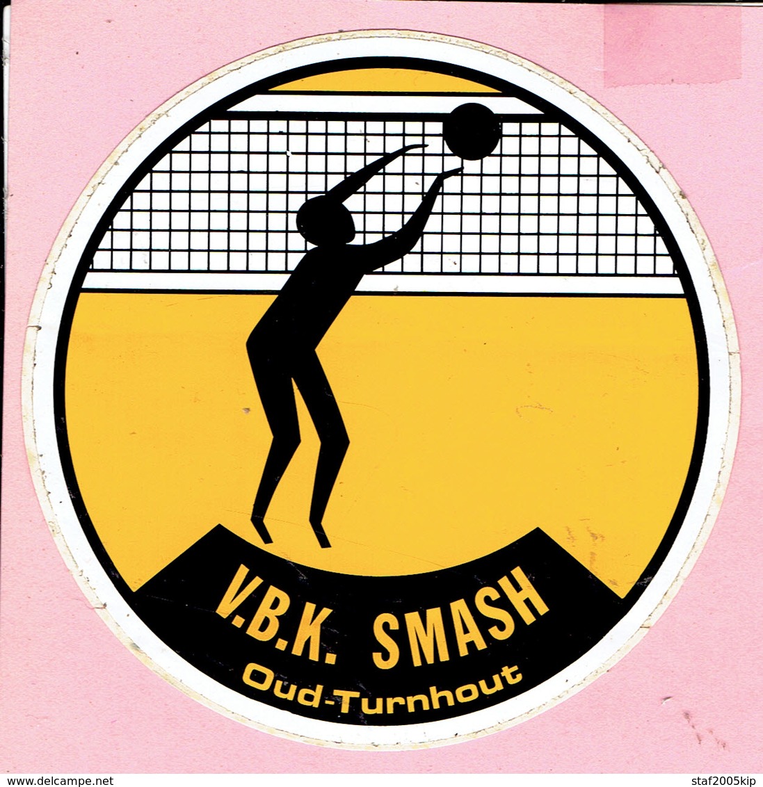 Sticker - V.B.K.  SMASH - Oud Turnhout - Autocollants