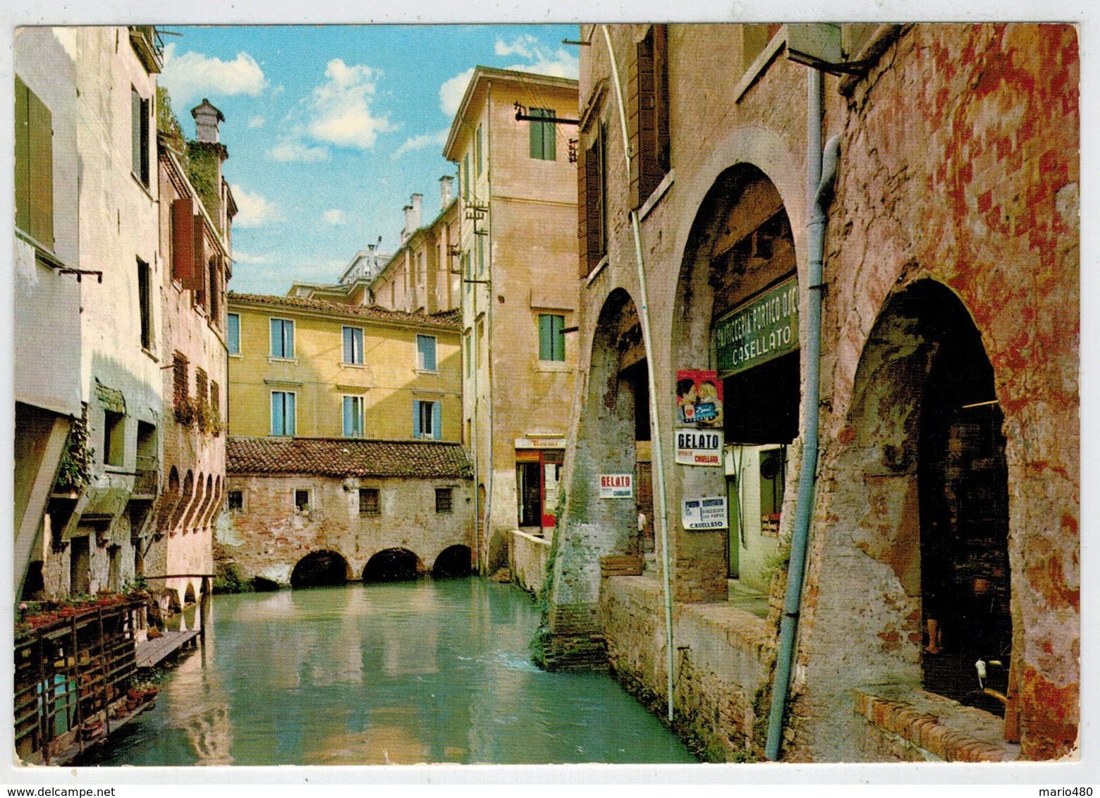 TREVISO  PORTICO  SCURO  BURANELLI               (VIAGGIATA) - Treviso