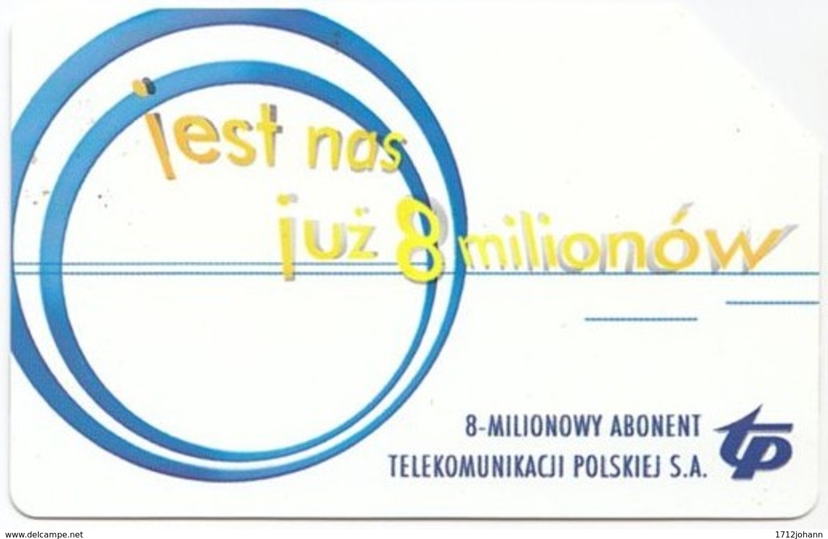 POLAND C-408 Prepaid Magnetic Telekom - Used - Poland