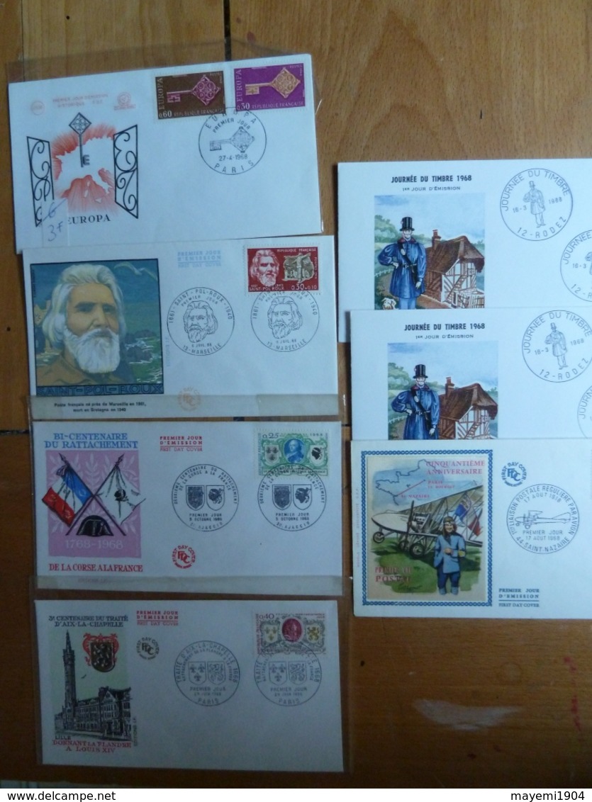 24 Cartes PREMIER JOUR - Entre 1961 Et 1980 - Collections, Lots & Séries