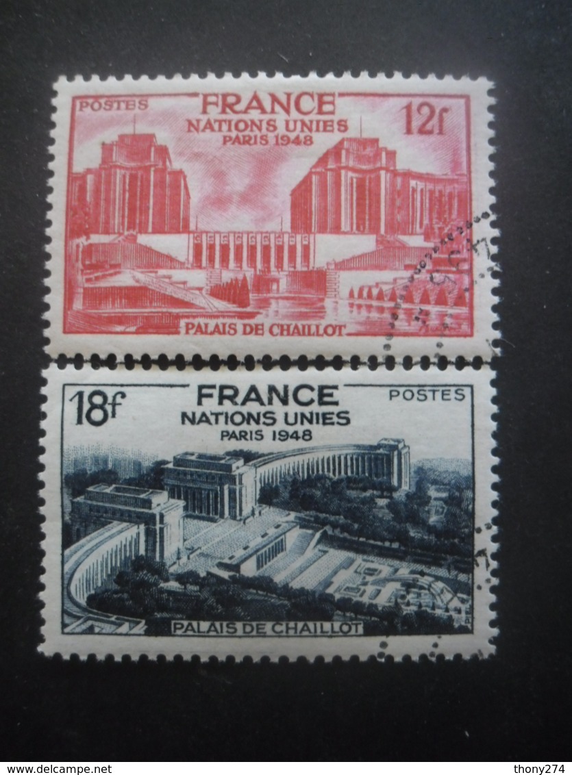 FRANCE N°818 Et 819 Oblitérés - Collections