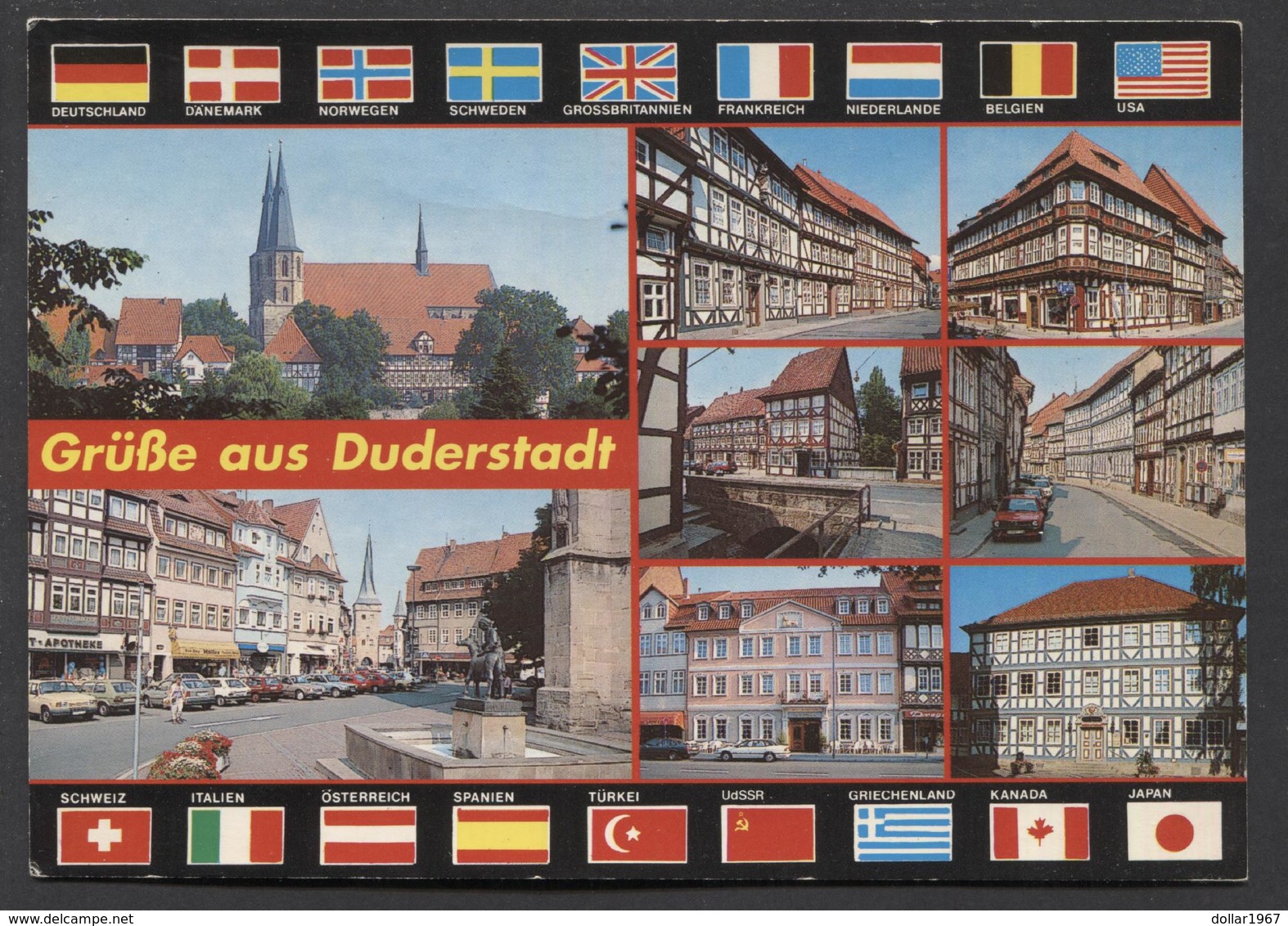 Duderstadt Landkreis Göttingen. - Not Used - See The 2 Scans For Condition. ( Originalscan !! ) - Duderstadt