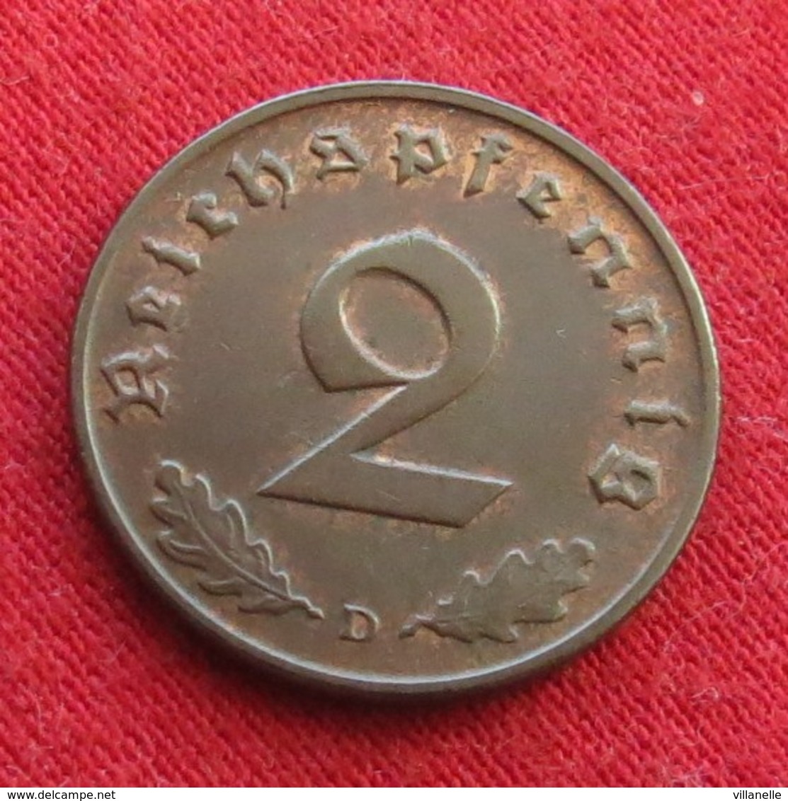 Germany 2 Reichspfennig 1937 D KM# 90 Lt 277  Alemanha Alemania Allemagne - Autres & Non Classés