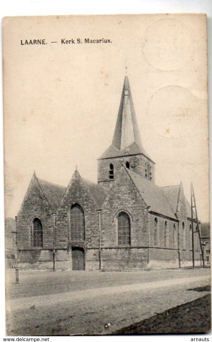 Laarne Wetteren Kerk Can S. Macarius   Pinstermaandag => Processie  Sint Macharius (=pestheilige) - Laarne