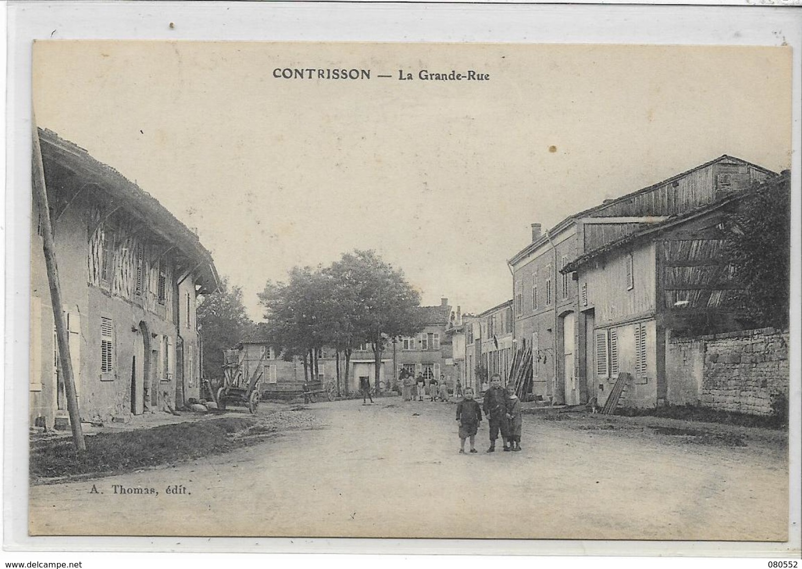 55 , LOT 4 A de 8 belles cartes de la Meuse , état extra