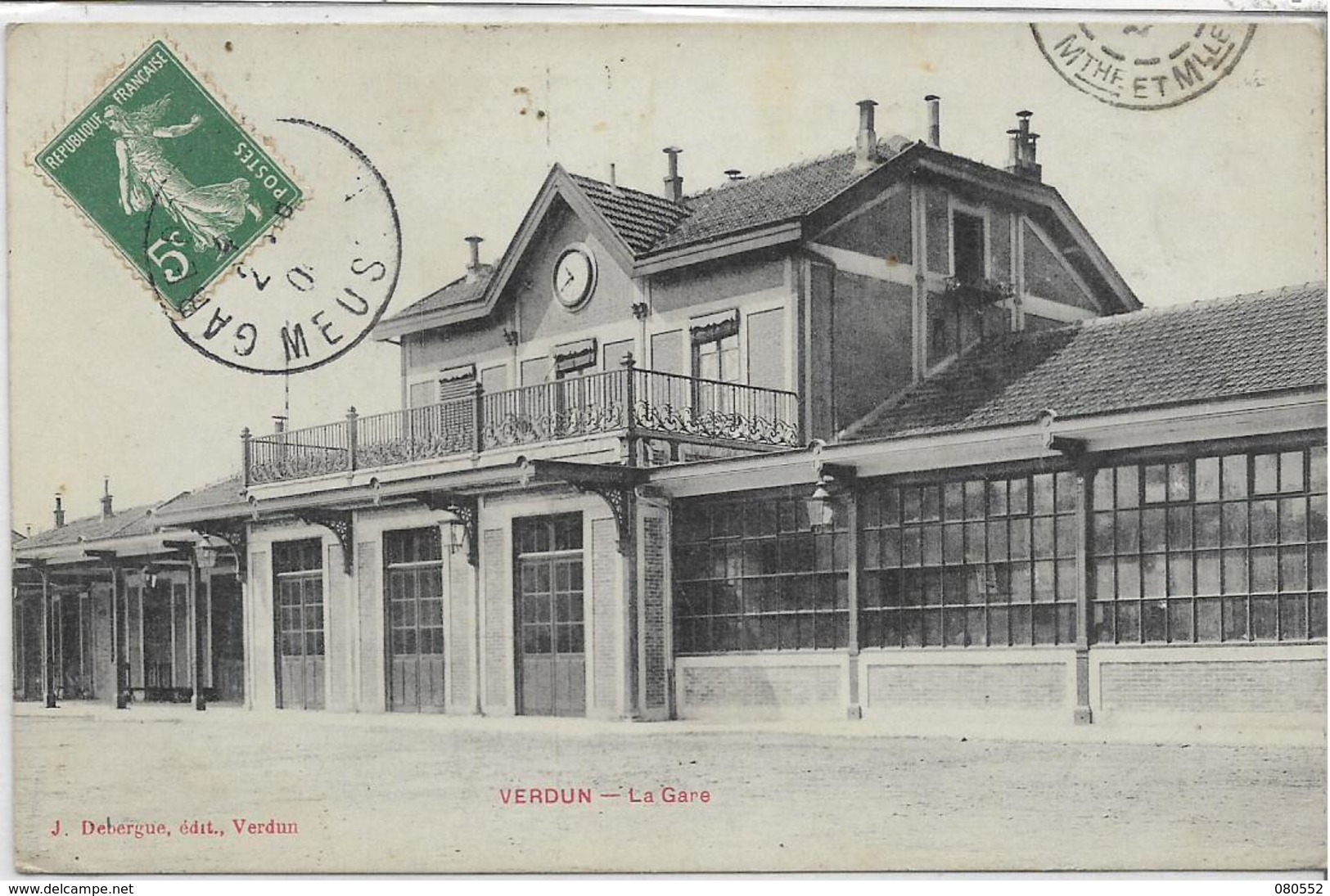 55 , LOT 5 A de 9 belles cartes de la Meuse , état extra