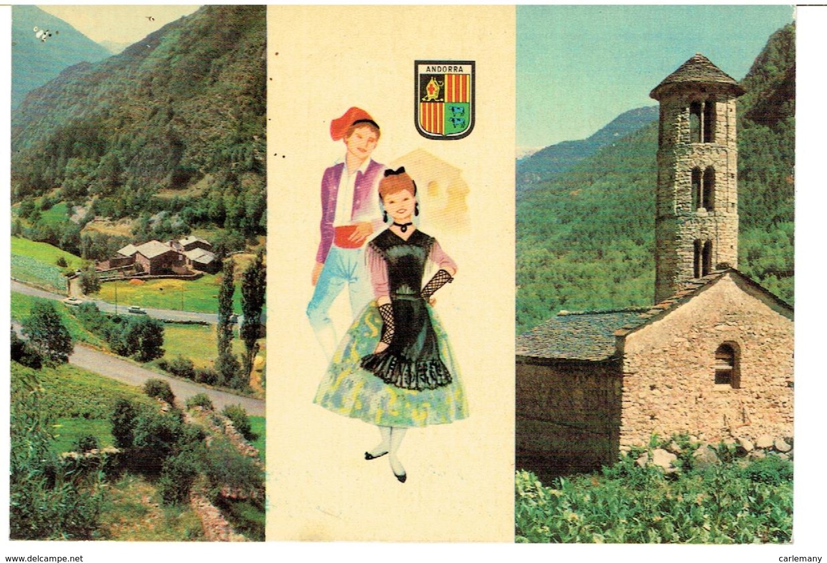 ANDORRE CARTES POSTALS ED.OSCAR . 1970 - Andorre