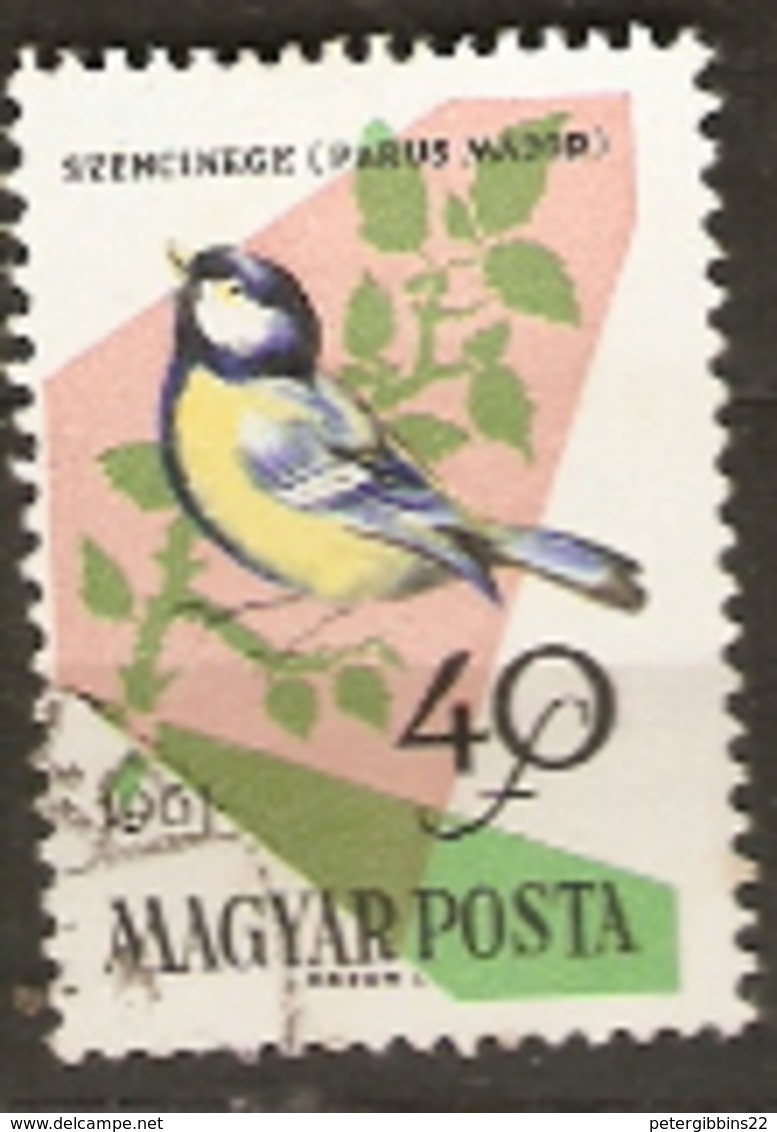 Hungary  1961 SG 1782  Birds Great Tit    Fine Used - Passereaux