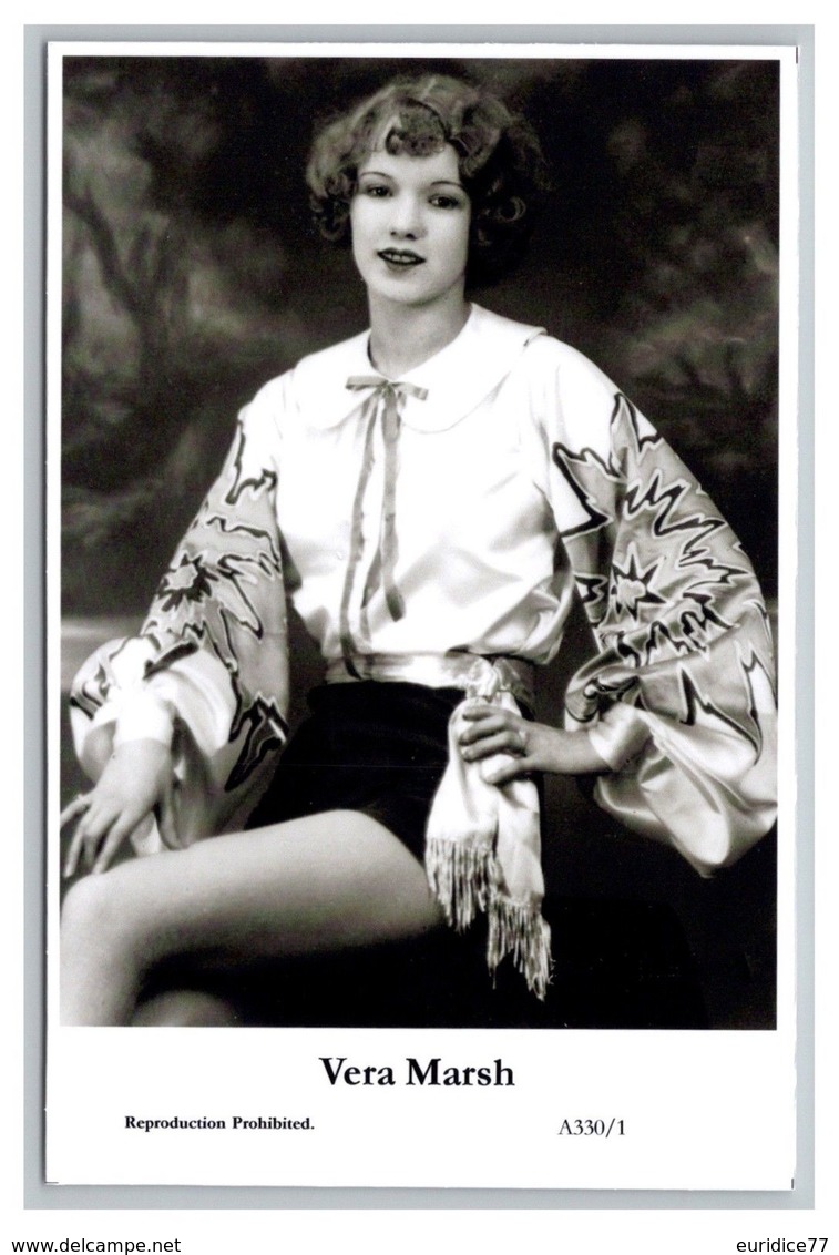 VERA MARSH - Film Star Pin Up PHOTO POSTCARD - A330-1 Swiftsure Postcard - Artistas