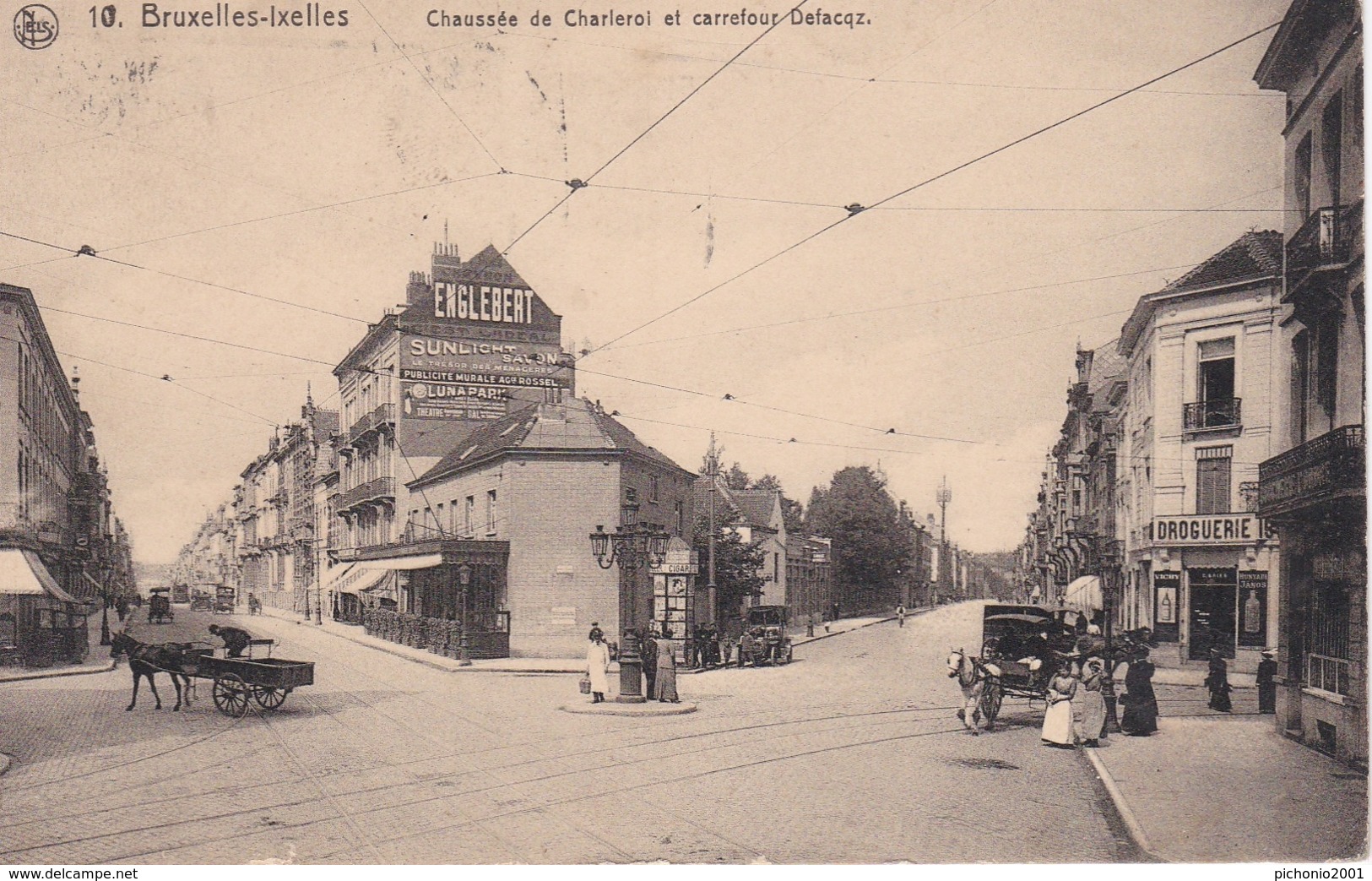 BRUXELLES-IXELLES  -  Chaussée De Charleroi Et Carrefour Defacqz - Ixelles - Elsene