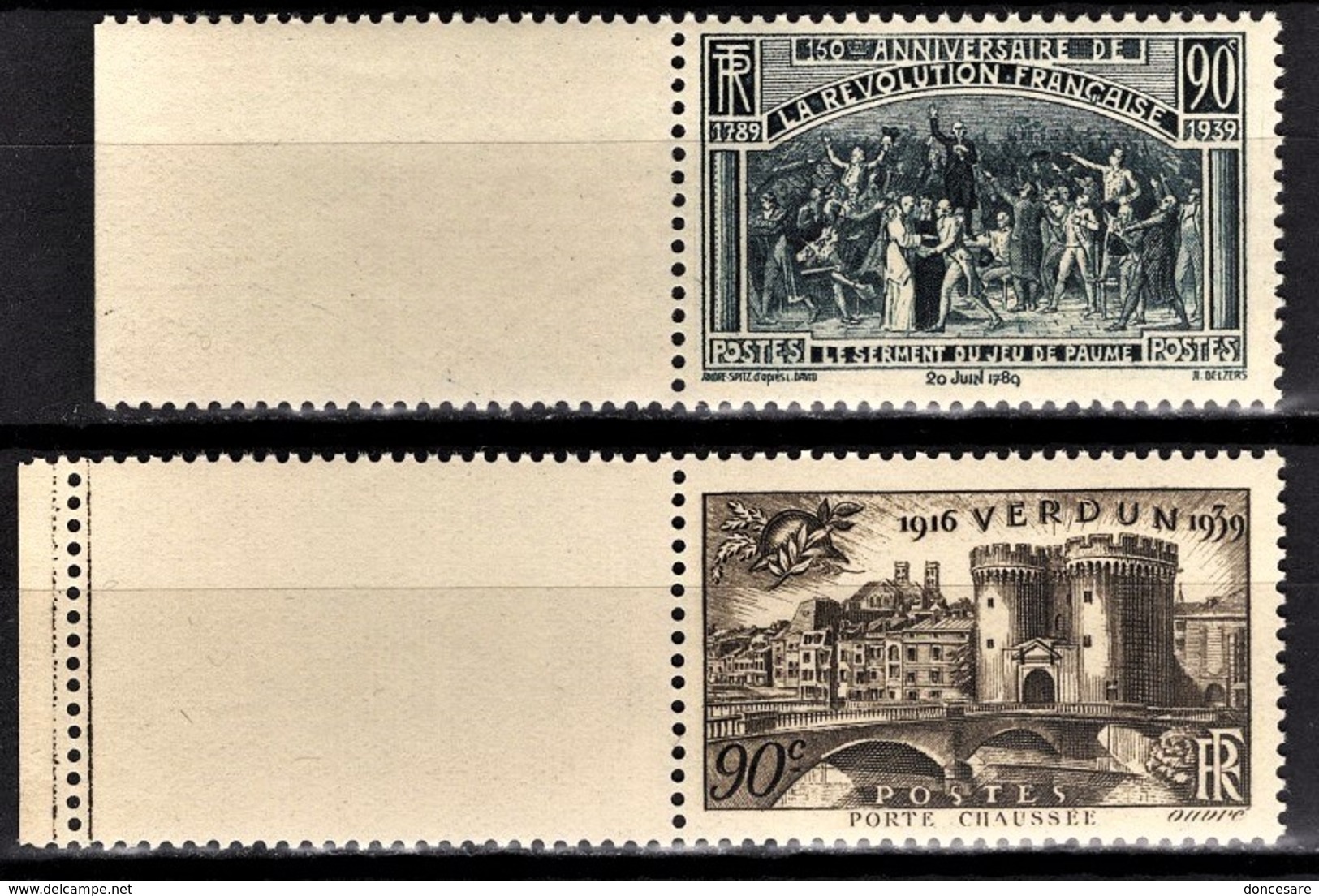 FRANCE 1939 -  Y.T. N° 444 ET 445 - NEUFS** - Unused Stamps
