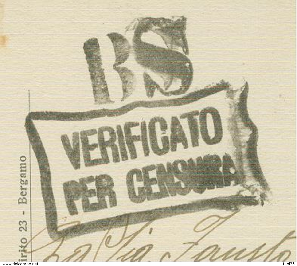 IMPERIALE Cent.10,TARIFFA FIRMA E DATA,1940,TIMBRO POSTE BRENO(BRESCIA),"BS-VERIFICATO PER CENSURA",BRENO VILLA GHEZA,RR - Marcophilie